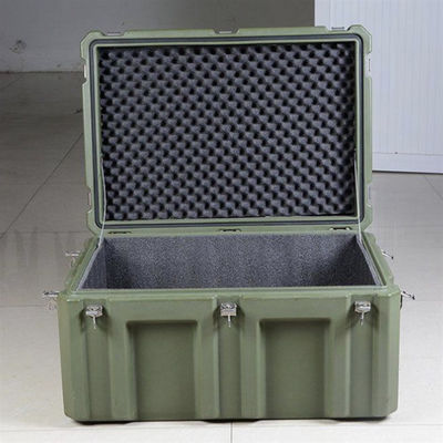 OEM MDPE Roto Moulded Storage Box Plastic Case Mould 300000 Tembakan